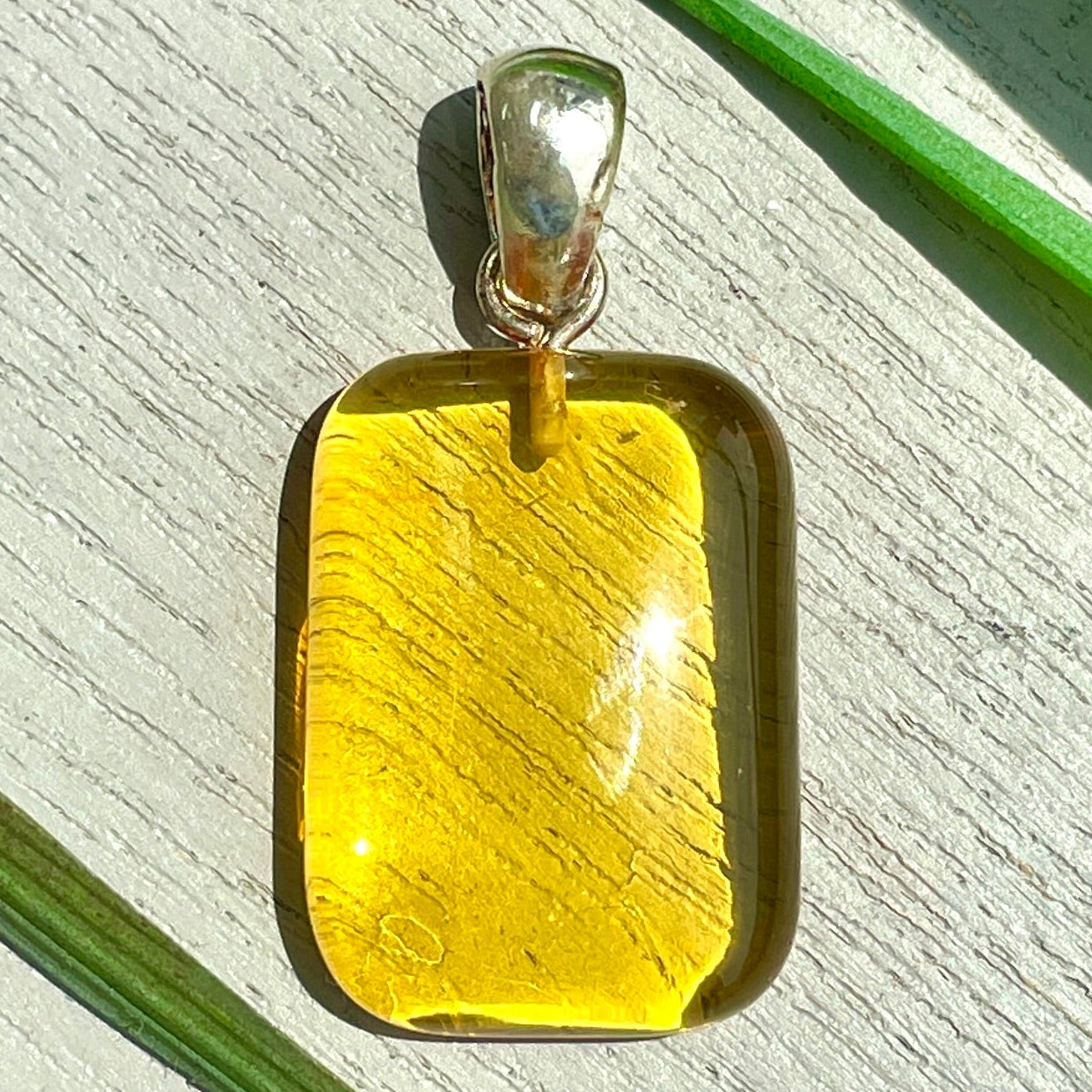 Amber Pendant - Style F Amber Pendant - Style F
